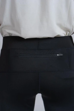 Salming Essential Tights Men Black běžecké legíny