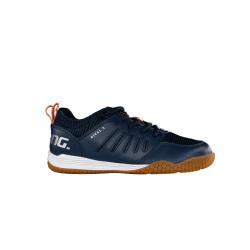 Salming Rival 2 JR Navy/Nectarine juniorské sálovky