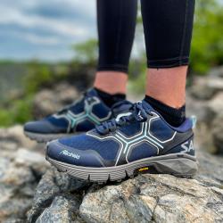 SALMING Recoil Trail Women Grey/Blue trail obuv