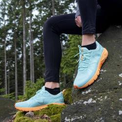 Salming Recoil Trail 2 modro/oranžové běžecké boty