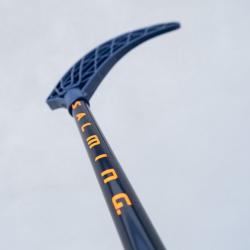 Salming Flow Midlite 32 JR Navy/Nectarine juniorská florbalka