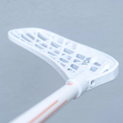 Salming Flow Midlite 32 JR White/Nectarine juniorská florbalka