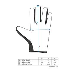 Salming Goalie Gloves E-Series Black/White