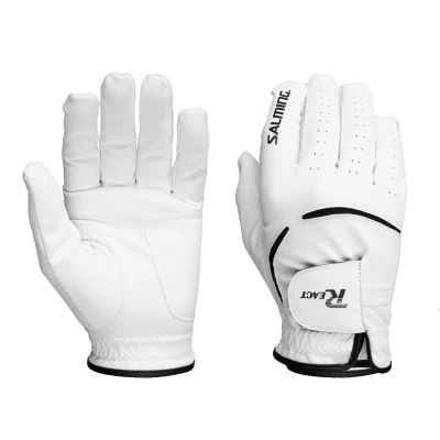 Salming Goalie Gloves React Slim White/Black