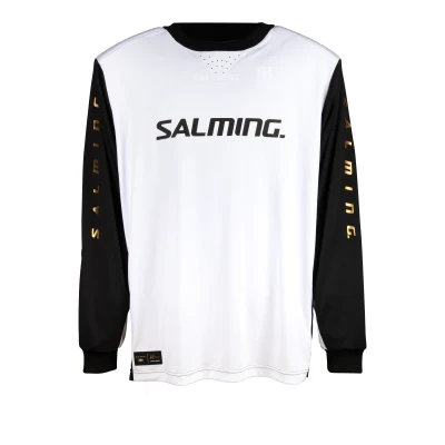 Salming Goalie Jersey React White/Black