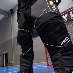 Salming Goalie Pants React Black/White