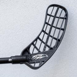 Salming Hawk Nitrolite 27 Black/Silver florbalka