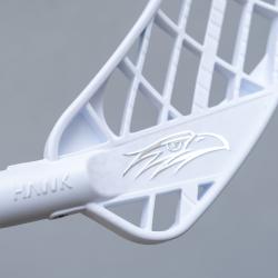 Salming Hawk Nitrolite 27 White/Silver florbalka