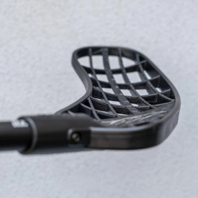 Salming Hawk Nitrolite 30 JR Black/Silver florbalka