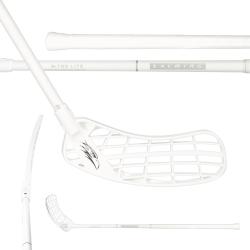 Salming Hawk Nitrolite 30 JR White/Silver florbalka