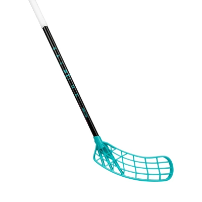 Salming Mid Lite JR Trident Endurance 32 Black / Laguna Blue florbalka