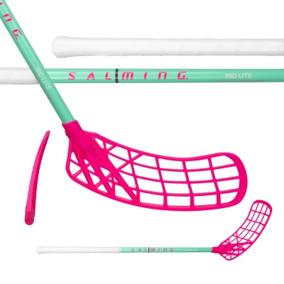 Salming Mid Lite JR Trident Endurance 35 Mint / Magenta