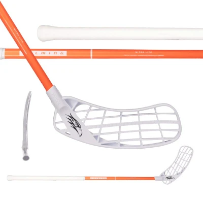 Salming Nitrolite Hawk 29 Coral/White florbalka