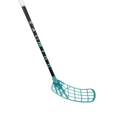 Salming Q-series Aero Trident TX 29 Black / Laguna Blue + sleva 300,- na příslušenství