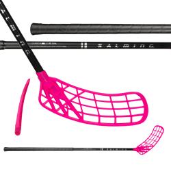 Salming Q-series Carbon Pro 2.0 RD Oval Trident 29 Black/Silver florbalka + sleva 200,- na příslušenství