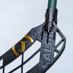 Salming Quest1 Novalite 27 Black/Green florbalka