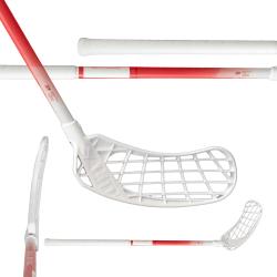 Salming Quest2 Mid Lite 35 Coral/White dětská florbalka