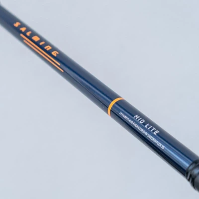 Salming Quest2 Mid Midlite 35 JR Navy/Nectarine florbalka