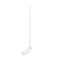 Salming Quest2 Mid Midlite 35 JR White/Nectarine florbalka