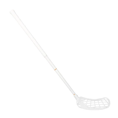 Salming Quest2 Mid Midlite 35 JR White/Nectarine florbalka