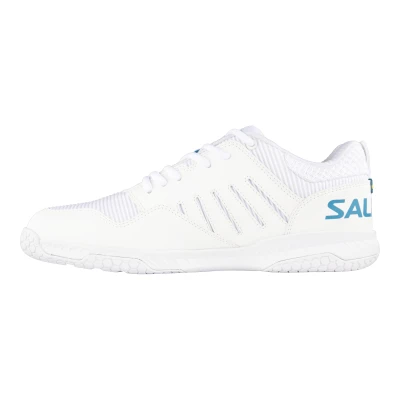 Salming Rival 2 JR White / Blue juniorské sálovky