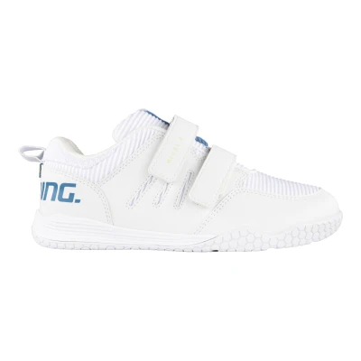 Salming Rival 2 Kid Velcro White / Blue dětské sálovky