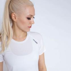 Salming Sandviken Tee 21 Women White dámské běžecké triko