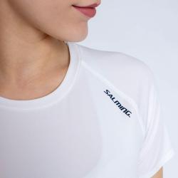 Salming Sandviken Tee 21 Women White dámské běžecké triko