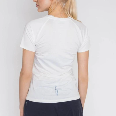 Salming Sandviken Tee 21 Women White dámské běžecké triko