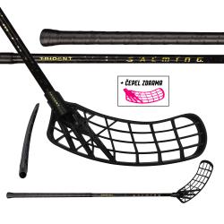 Salming Trident Q-series Carbon Pro 2.0 LTD 29 Black/Gold + čepeľ zadarmo Salming Trident Q-series Carbon Pro 2.0 LTD 29 Black/Gold + čepeľ zadarmo