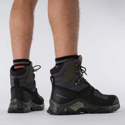 Salomon Quest Element GTX M black/deep lichen green/olive night pánské turistické boty