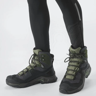 Salomon Quest Element GTX M black/deep lichen green/olive night pánské turistické boty
