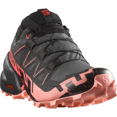 Salomon Speedcross 6 GTX W nine iron/black/flamingo pink dámské trailové boty