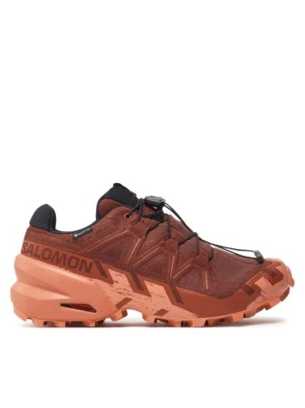 Salomon Speedcross 6 GTX W rum raisin/barn red/canyon clay dámské trailové boty
