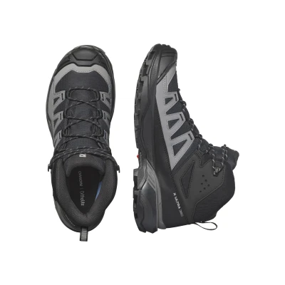 Salomon X Ultra 360 Mid GTX M black/magnet/pewter pánské turistické boty