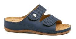 Scandi 240-2065-L1 navy dámské nazouváky