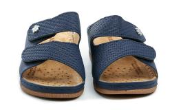 Scandi 240-2065-L1 navy dámské nazouváky