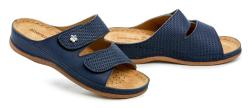 Scandi 240-2065-L1 navy dámské nazouváky