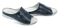 Scandi 241-2050-D1 navy dámské nazouváky