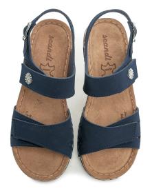 Scandi 250-2024-D1 navy dámské sandály