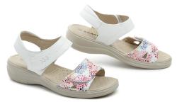 Scandi 251-2176-X1 biele dámske sandále