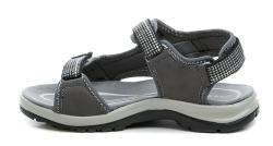 Scandi 251-2190-C1 šedé sandály