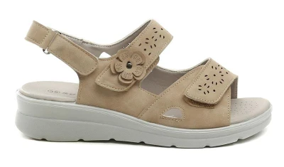 Scandi 251-2259-B1 béžové dámské sandály