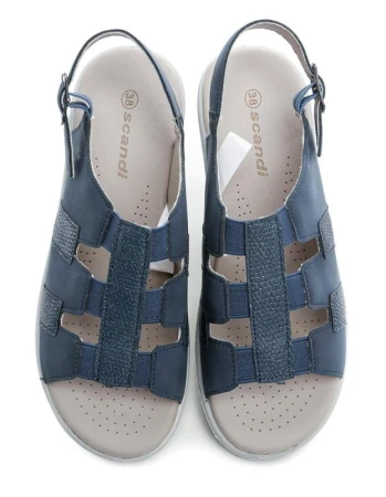 Scandi 251-2260-D1 navy dámské sandály