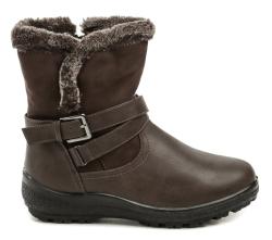 Scandi 262-0166-B1 hnědé dámské zimní boty