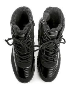 Scandi 263-0079-A1 čierne dámske zimné topánky