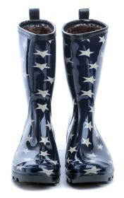Scandi 266-1063-D1 navy dámské zimní holínky