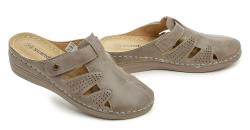 Scandi 290-0043-K1 béžové dámské nazouváky