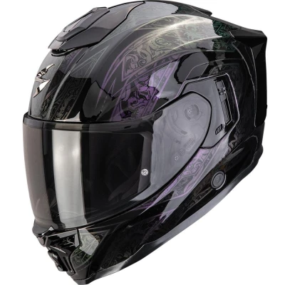 Scorpion EXO-1500 Air Fantasy černá chameleon integrální helma na motorku