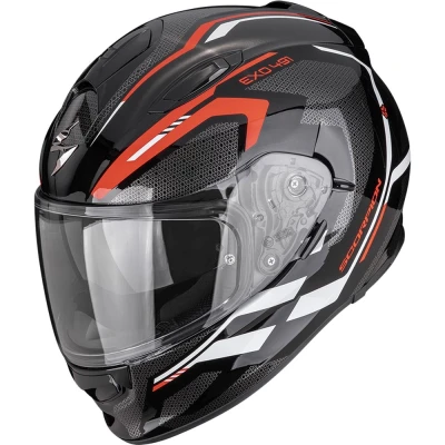 Scorpion EXO-491 KRIPTA černo-červeno-bílá integrální helma na motorku